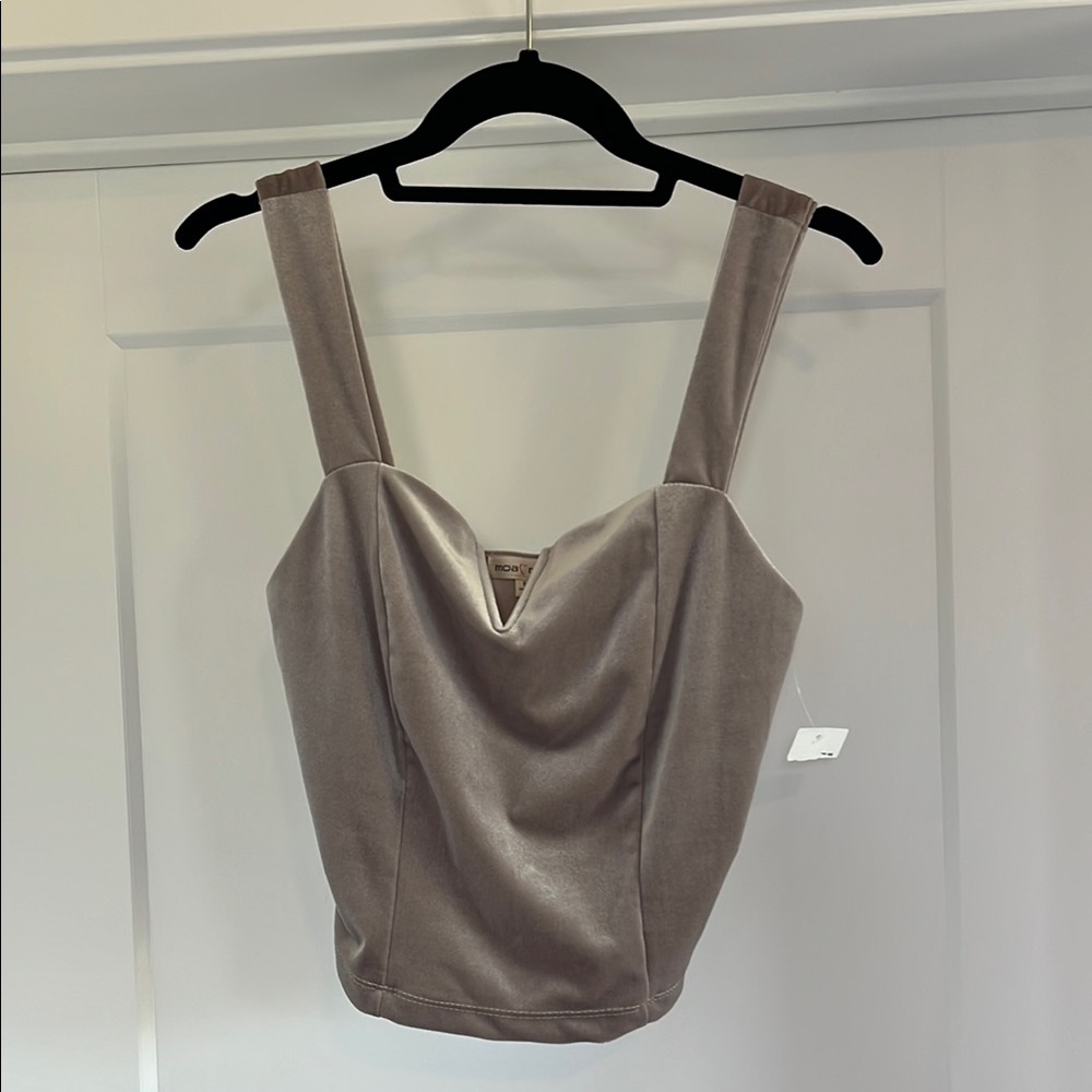 Elegant Gray Women's Top